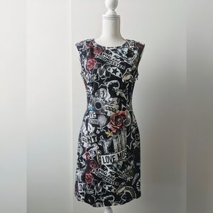 Love Moschino Print Dress